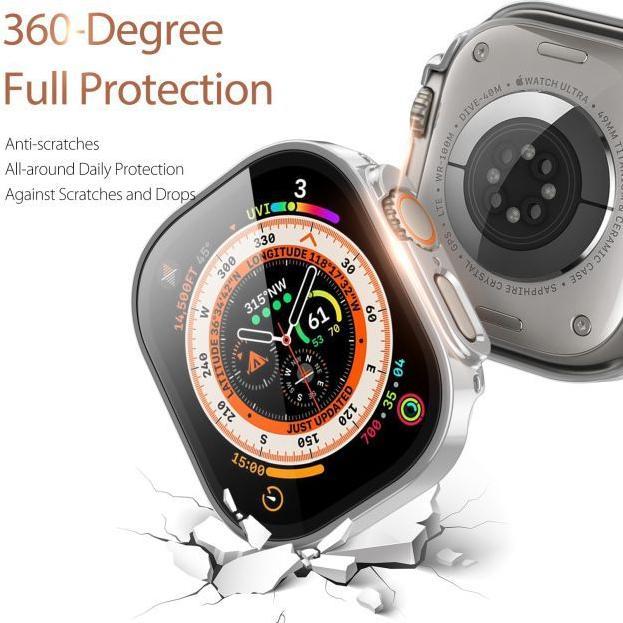 Image du produit Dux Ducis Hamo case for Apple Watch Ultra 49 mm metallic smartwatch case silver