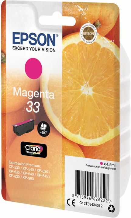 Immagine prodotto Epson 33 Claria Premium (M)