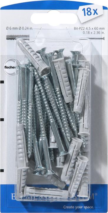 Produktbild Element-System Dübel und Schrauben