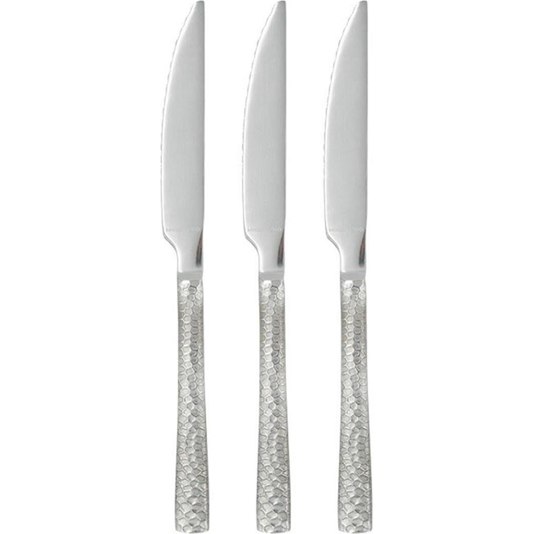 Michelino Steakmesser 3 Stück, Besteck, Silber