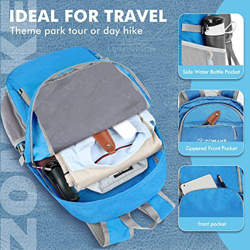 Produktbild Only-Bags.Store Leichter faltbarer Rucksack-Packbare Rucksäcke, kleine faltbare Rucksäcke Wanderrucksack (30 l)