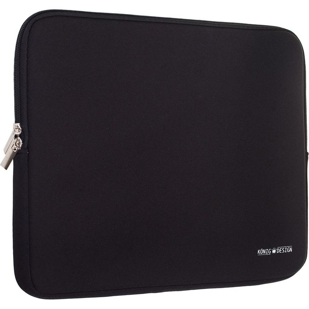 Thumbnail - König Design Universal Notebooktasche 13 17 Zoll Tasche Hülle Laptop Notebook Case Cover (17"), Notebooktasche, Schwarz