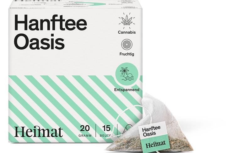 Produktbild Heimat Hanftee Oasis (20 g)