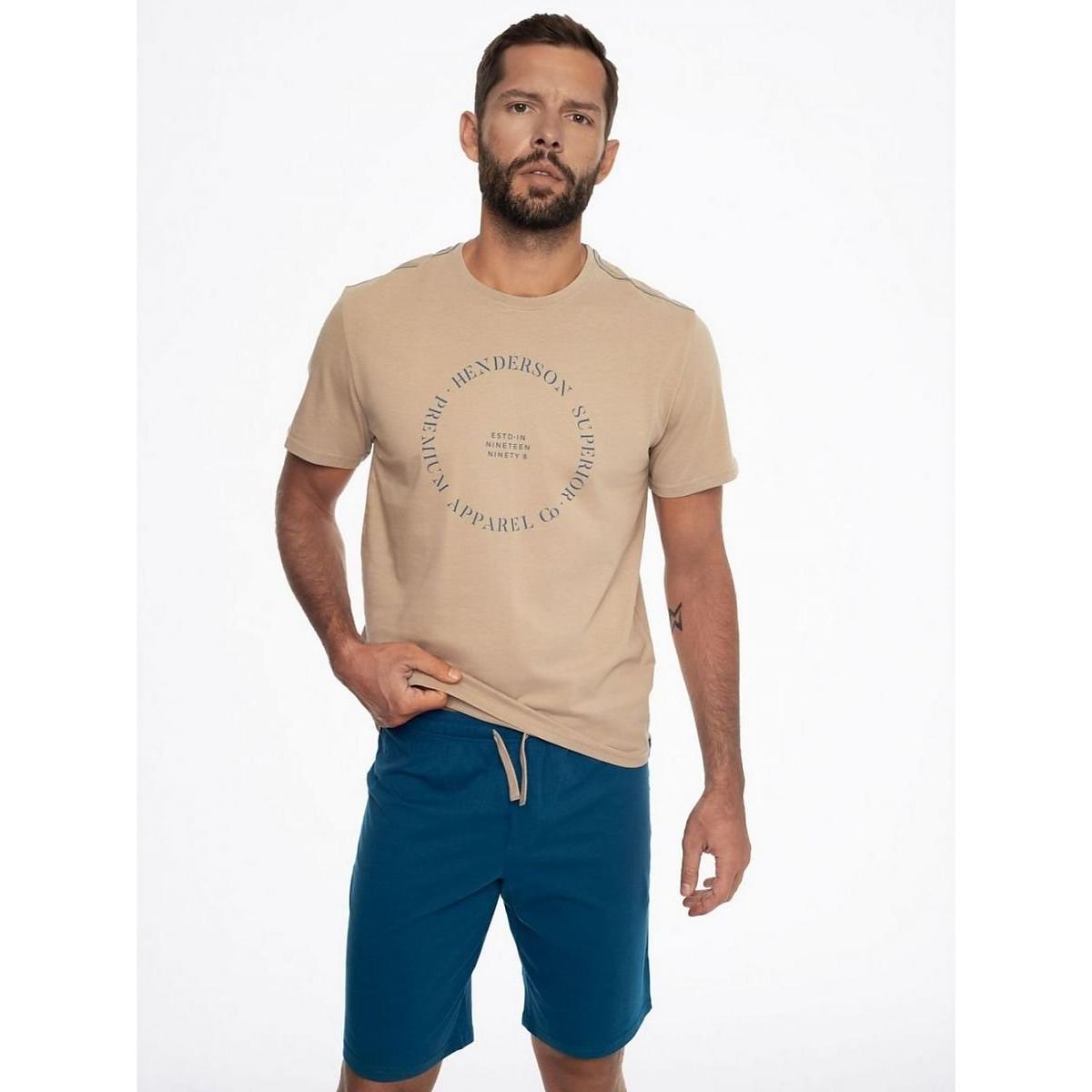 Henderson, Herren, Pyjama, Pyjama, Beige, (L)