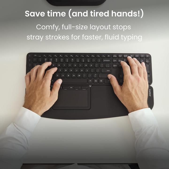 Produktbild Contour Tastiera Wireless Completa Layout US QWERTY (USA, Kabellos)