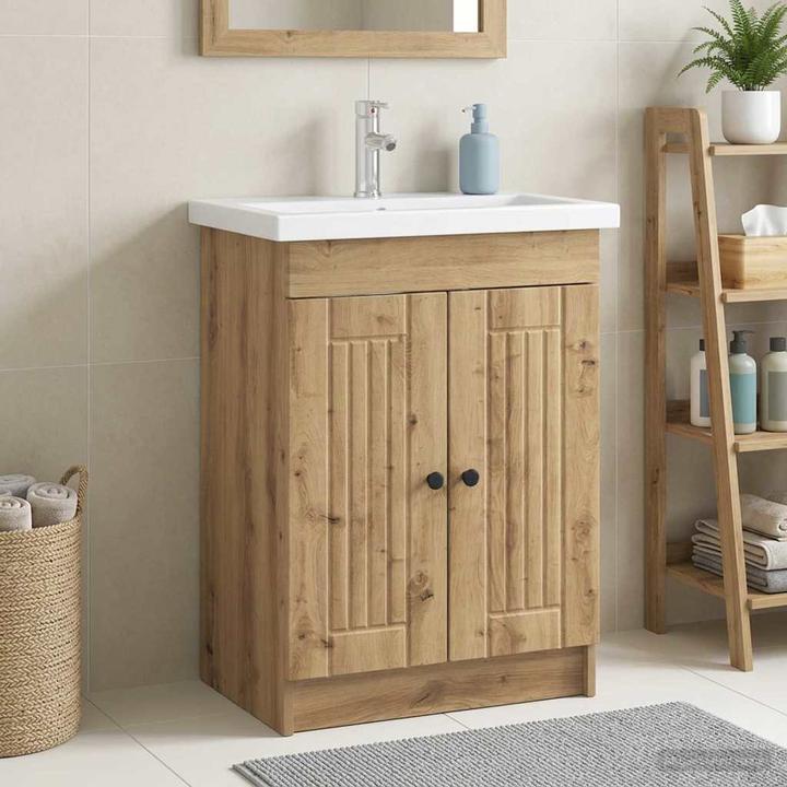 Produktbild vidaXL Badezimmerschrank (37.50 x 56 x 81 cm)