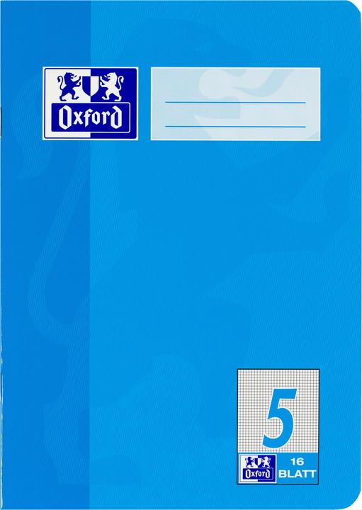 Actual product image Oxford Exercise book (A5, Checked, Hardcover)