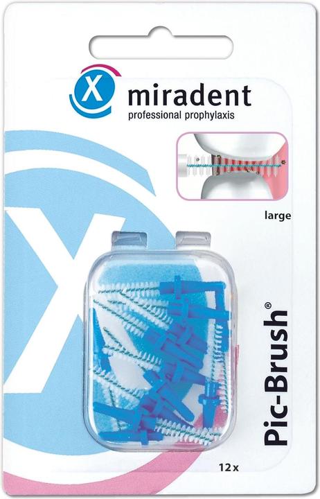 Image du produit Miradent Brosses de rechange Pic-Brush Refill (12 x)