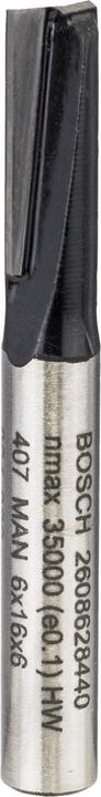Actual product image Bosch Professional Zubehör Grooving cutter, 6 mm, D1 6 mm, L 15.6 mm, G 48 mm