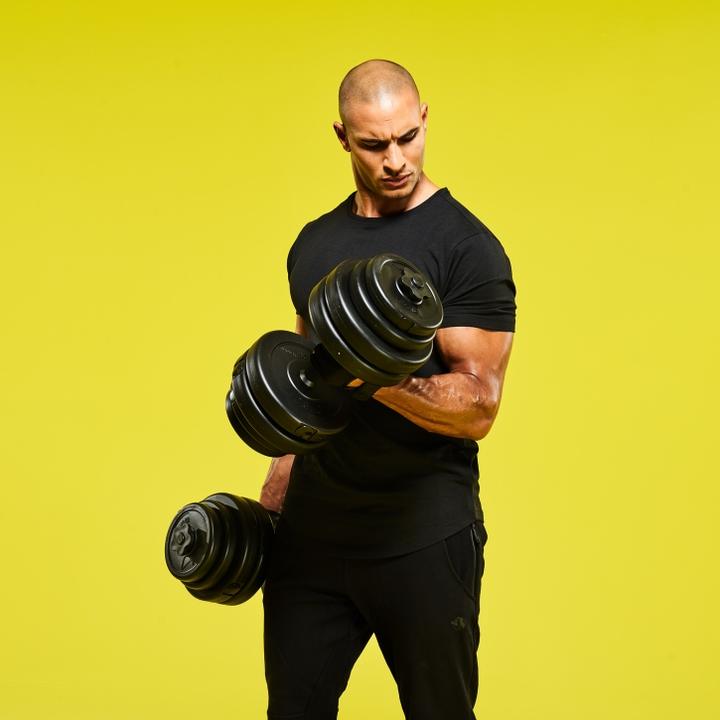 Produktbild Gyronetics Kurzhantelset (4 x 0.75 kg, 8 x 2.5 kg, 4 x 1.25 kg)