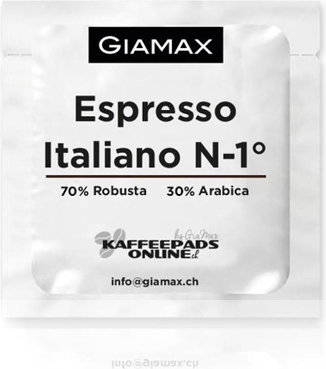 Produktbild GiaMax Caffè Espresso Italiano N-1° (100 Pads) (100 x Port.)