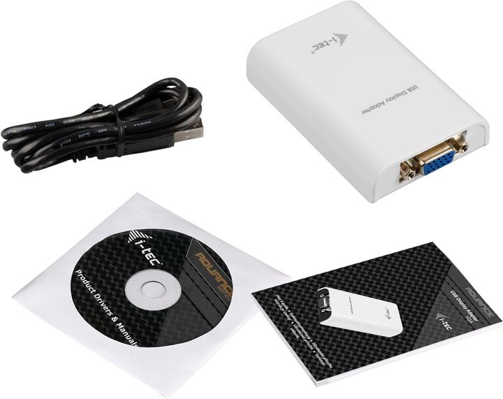 Actual product image i-tec Usb2vga (VGA, 8.40 cm)