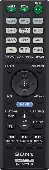 Actual product image Sony TA-AN1000 (7.2 channels)