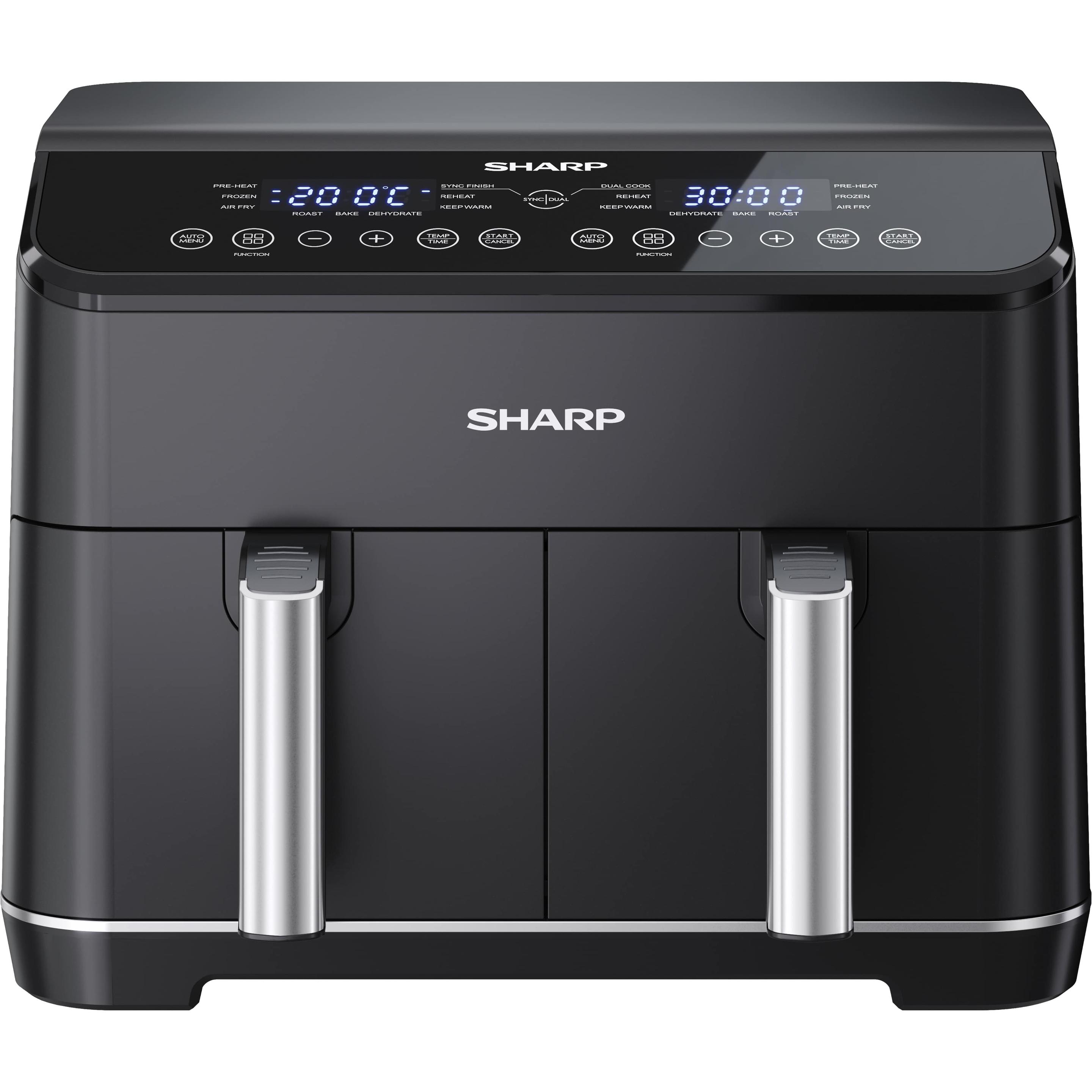 Thumbnail - Sharp GD82AE Dual - Air Fryer, Fritteuse, Schwarz