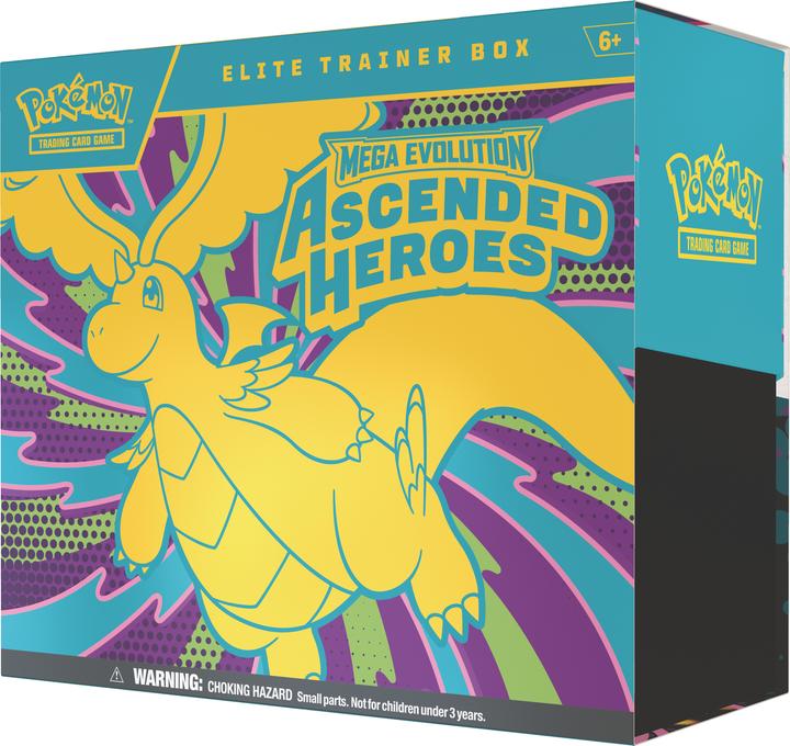 Pokémon P-EN ME02.5 'Ascended Heroes' Elite Trainer Box (English, Box Set & Collection)