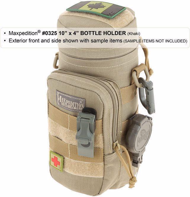 Produktbild Maxpedition Flaschenhalter (25 x 10 cm)