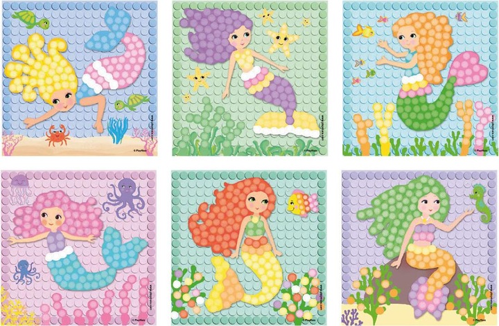 Actual product image PlayMais Mosaic Mermaid