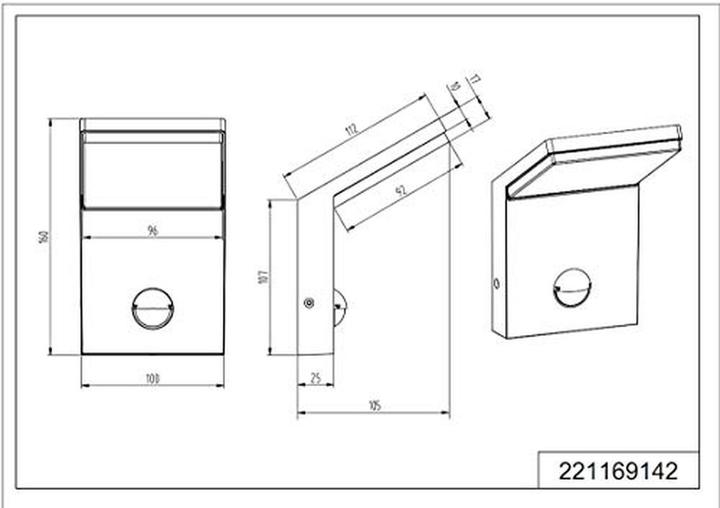 Actual product image Trio Pearl (900 lm, IP54)