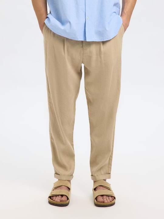 Immagine prodotto Selected Homme Pantaloni cropped dal taglio rilassato (W36/L34)