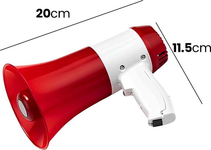 Productafbeelding Avizar Bluetooth-Megafon 35W mit Aufnahmefunktion (Megafoon)