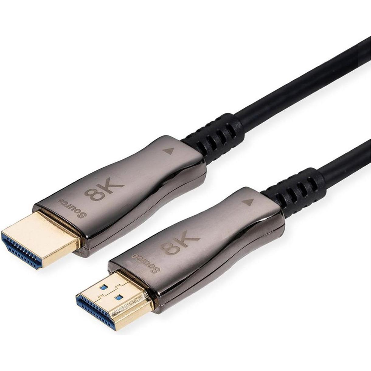 Value Ultra HDMI Aktiv Optisches 8K Kabel (15 m, HDMI), Video Kabel