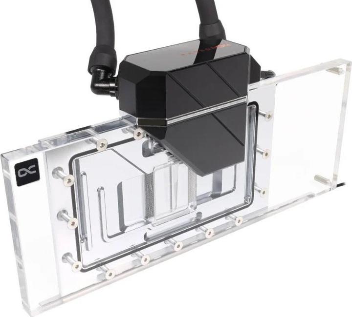 Actual product image Alphacool WAK Eiswolf 2 AIO - 360mm RX 7900XTX Merc 310 with backplate