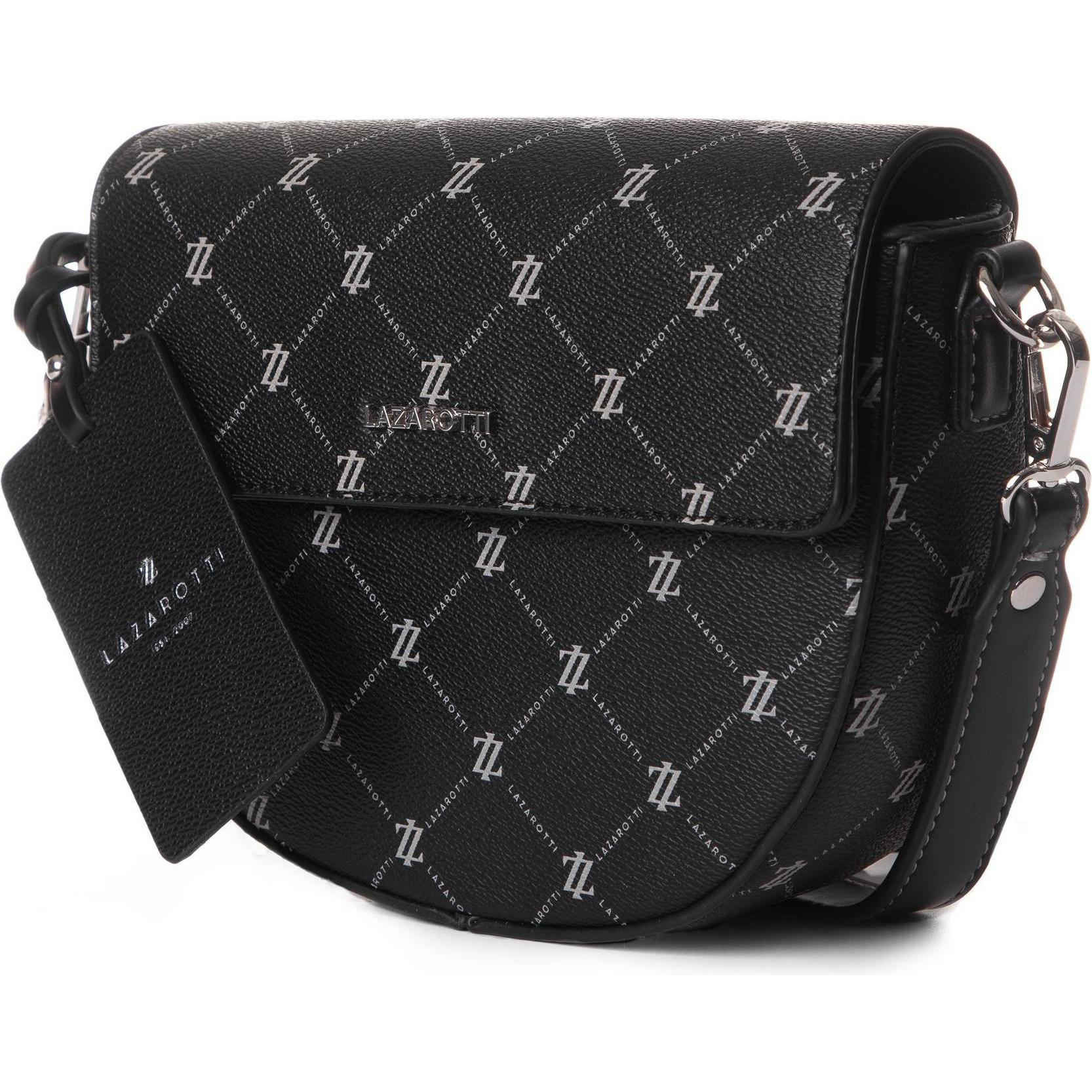 Thumbnail - Lazarotti, Handtasche, Palermo Umhängetasche 21 cm, Schwarz