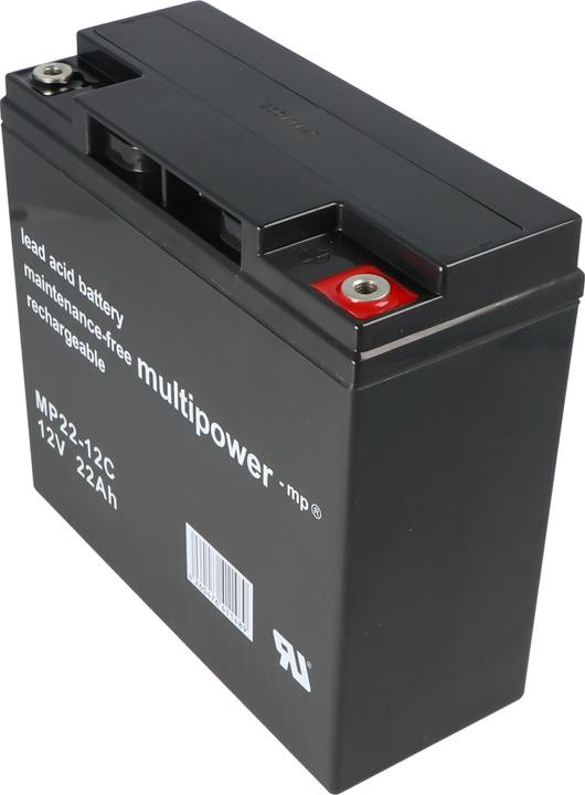 Image du produit Multipower Batterie SXT Raptor 1200 scooter électrique, convient pour 6-DZM-20 (60 V, 22 Ah)