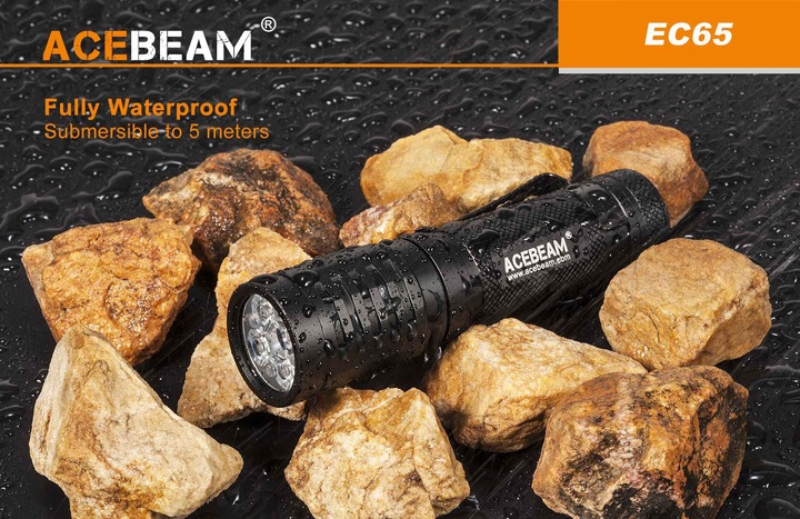 Produktbild AceBeam EC65 LED Taschenlampe (11.45 cm, 4000 lm)