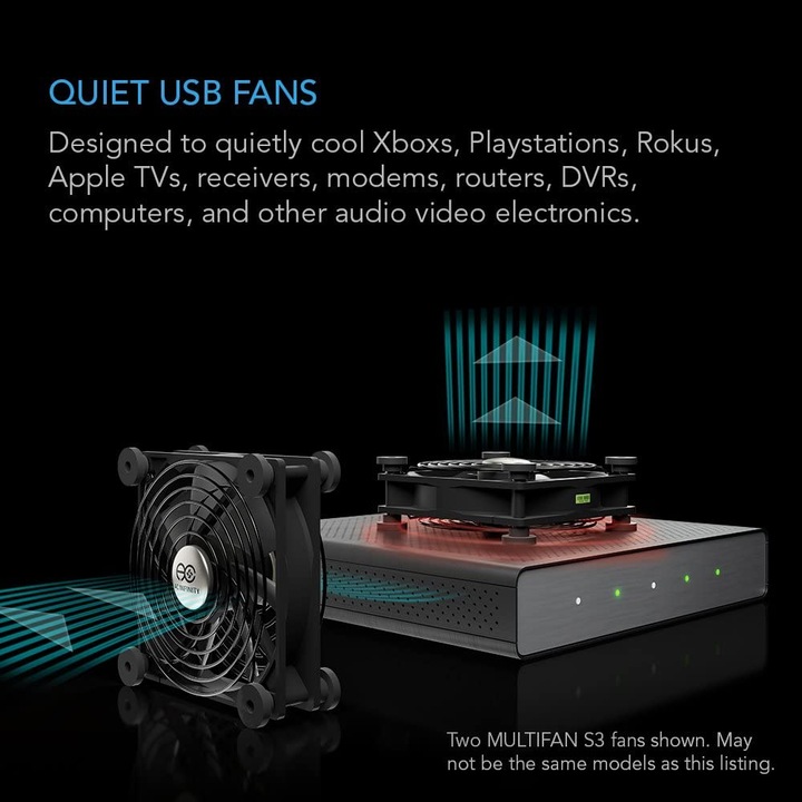 Actual product image AC Infinity Multifan S7 (120 mm, 2 x)