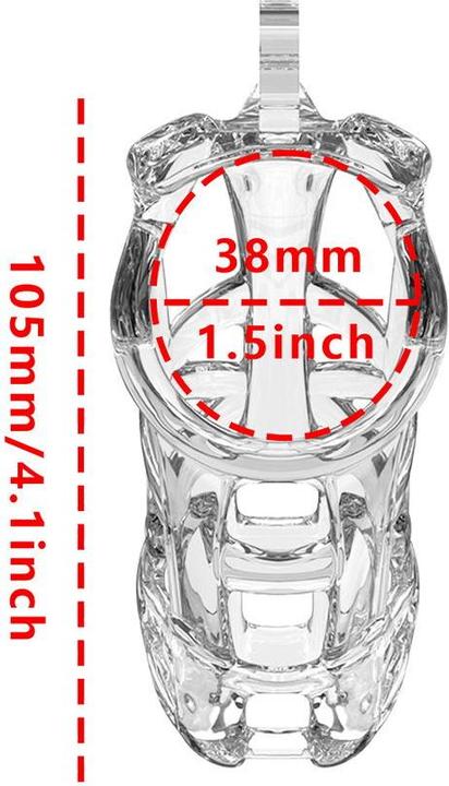 Produktbild Rimba P-Cage Peniskäfig Transparent (L)