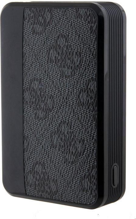 Actual product image Guess Powerbank 18W GUPB10DP4GEGK 10000mAh czarny/black 4G Leather Metal Logo (10000 mAh, 18 W)