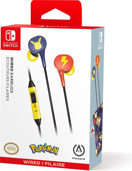 PowerA NSW Wired Earbuds - Pokémon Pikachu Blossom (Kabelgebunden)