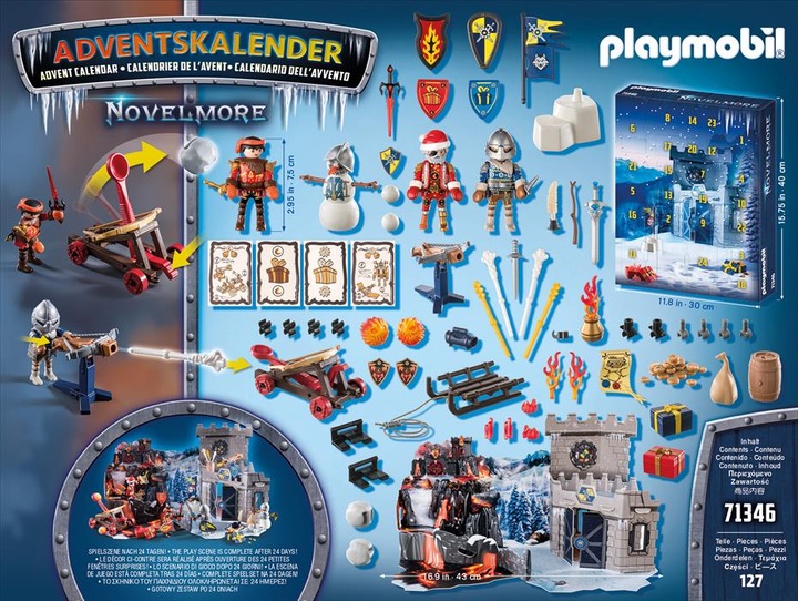 Actual product image Playmobil Advent Calendar Police Museum Theft