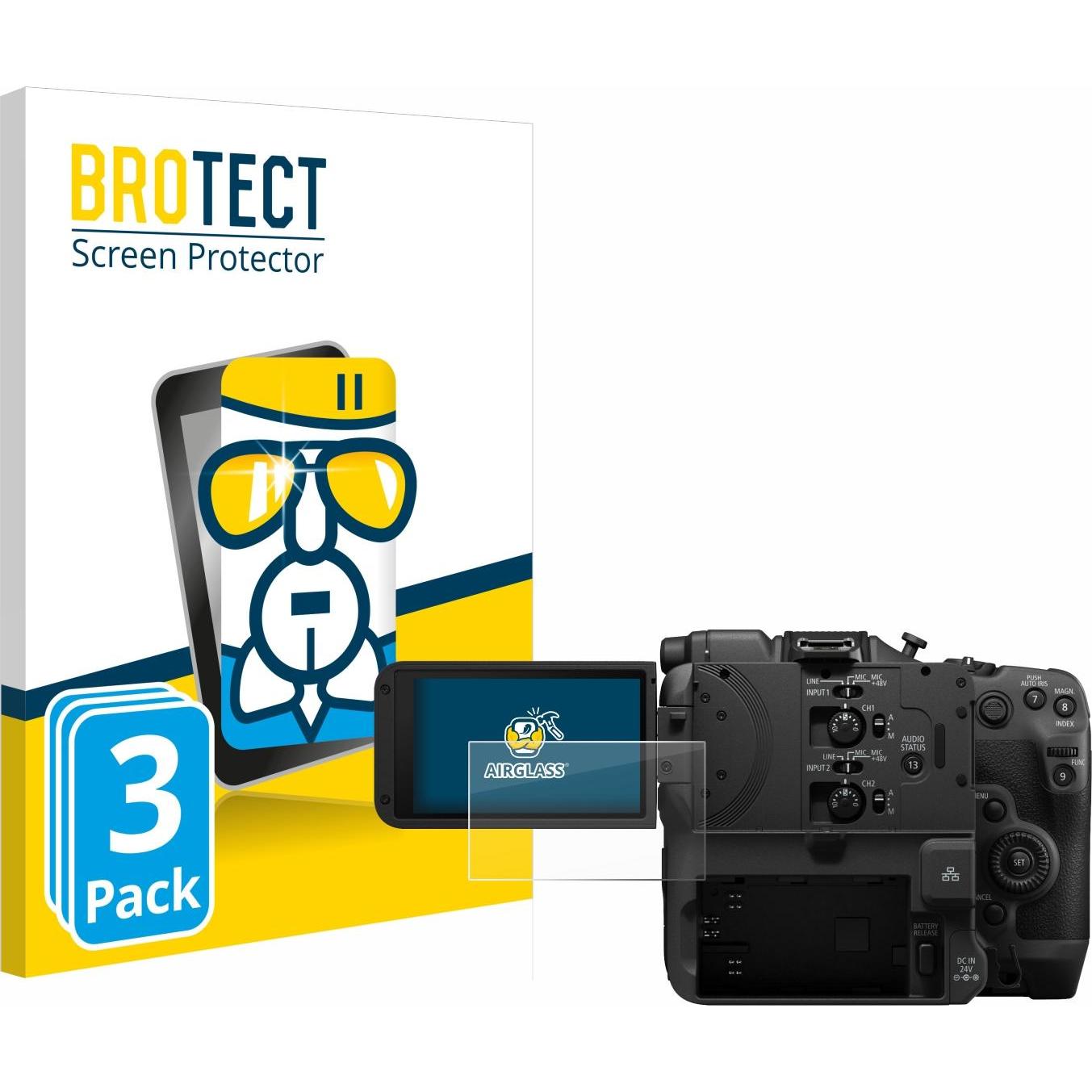 Thumbnail - BROTECT Schutzglas Schutzfolie Displayschutz Display Schutz Glas Panzer Folie klar (Displayschutz), Kameraschutz