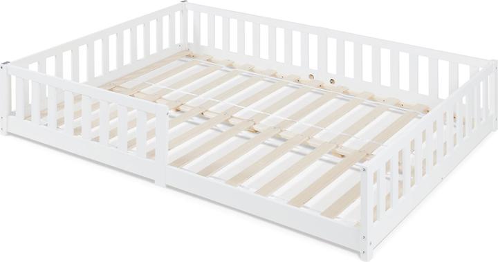 Produktbild En.Casa Kinderbett Tanna 140x200 cm Weiss (140 x 200 cm)