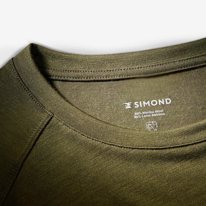 Produktbild Forclaz Langarmshirt Herren - Merino Resist grün (S)