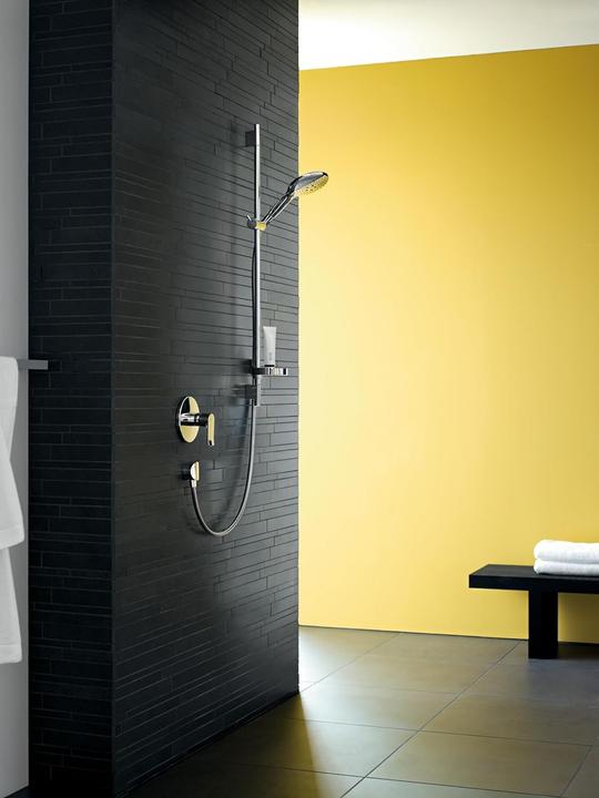 Actual product image hansgrohe Unica shower rail S Puro 65 cm with Isiflex shower hose 160 cm
