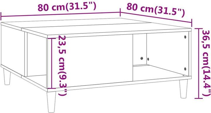 Image du produit vidaXL Couchtisch