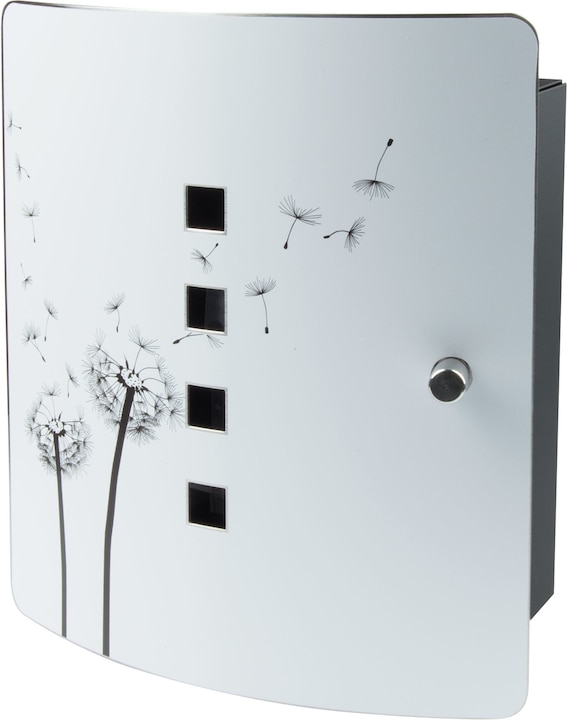 Actual product image Burg Wächter Motif key box 6204/10 Ni dandelion