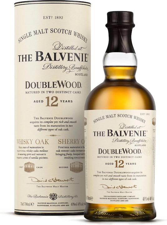Produktbild Balvenie 12 Years Double Wood (Single Malt, Scotch Whisky, 1 x 70 cl)