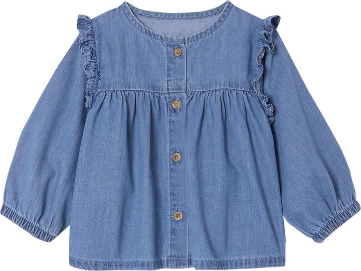 Immagine prodotto Vertbaudet Baby Bluse aus Light-Denim (80)