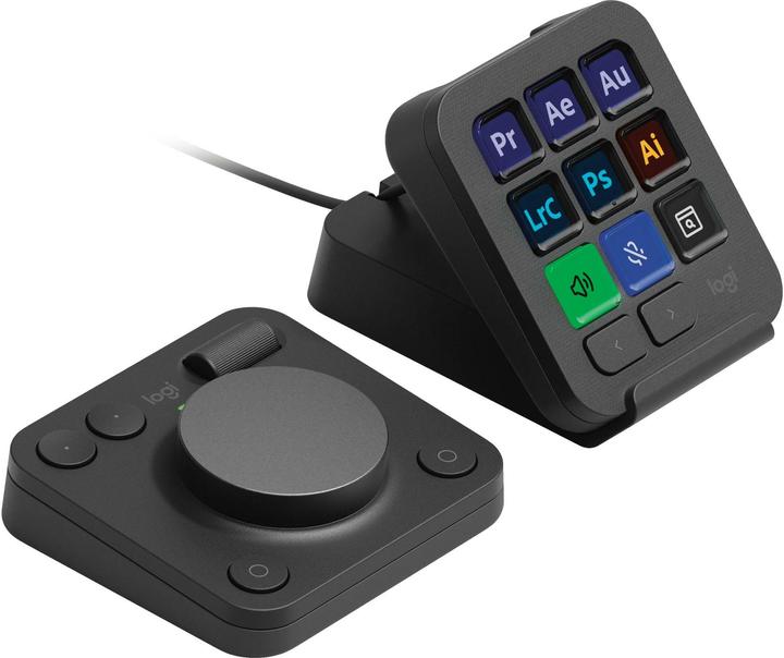 Produktbild Logitech Mx Creative Console (Ohne Tastaturlayout, Kabellos)