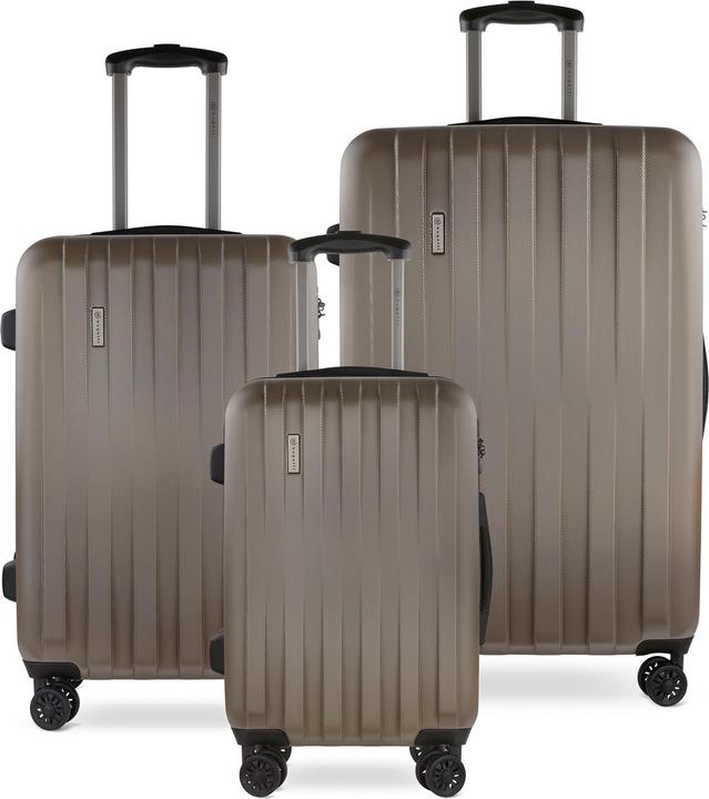 Bugatti Lima 4 wheel suitcase set 3-piece (215 l)