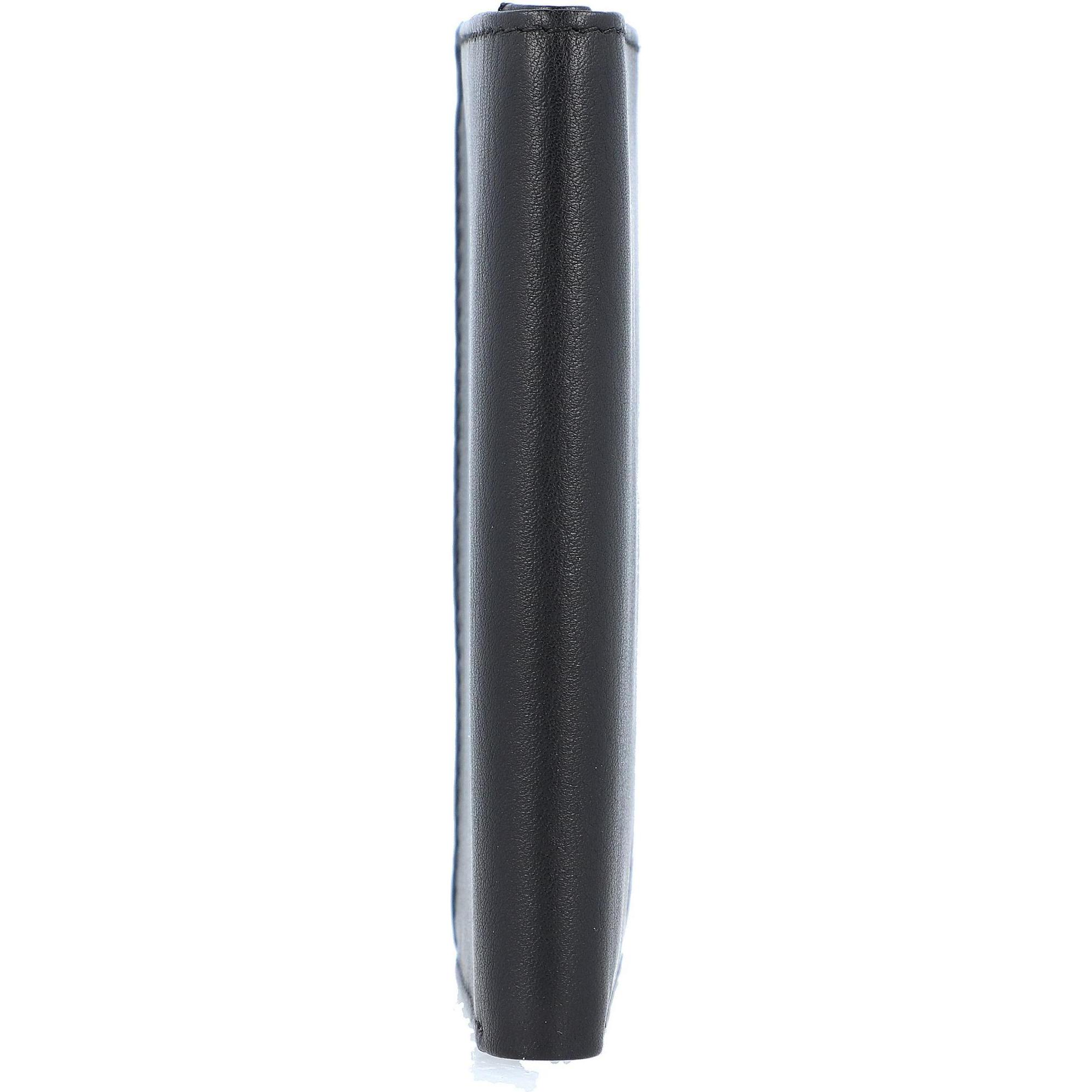 Thumbnail - Esquire, Damen, Portemonnaie, Oslo Kreditkartenetui RFID Leder 7,5 cm, Schwarz