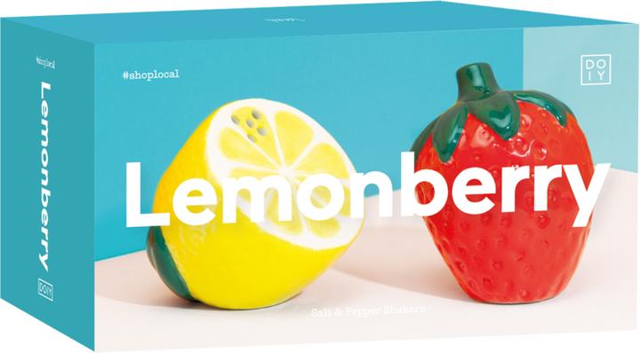 Productafbeelding Doiy Boerenmarkt, Aardbei & Citroen - Zout & Peper (Zout, Peper, Diverse kruiden)