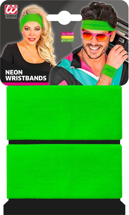 Produktbild Widmann Paar Neon Grüne Armbänder