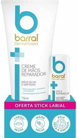 Barral Dermaprotect Pack (Hand Cream, 75 mL, Lipstick, 4,8g) (75 ml)