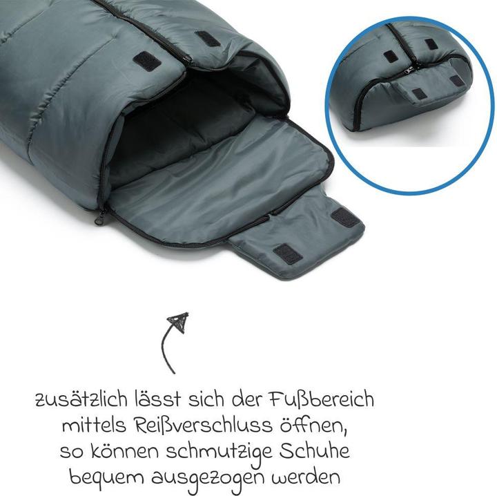 Produktbild Fillikid Fusssäcke für Kinderwagen & Buggys Fleece-Fusssack Eco Big für Buggy, Sport-
