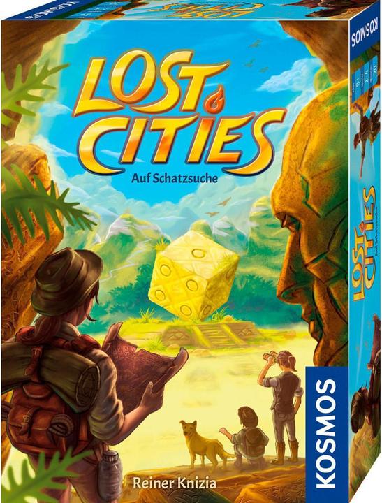 Actual product image Kosmos Lost Cities Treasure Hunt (German, 2 - 4 Players)